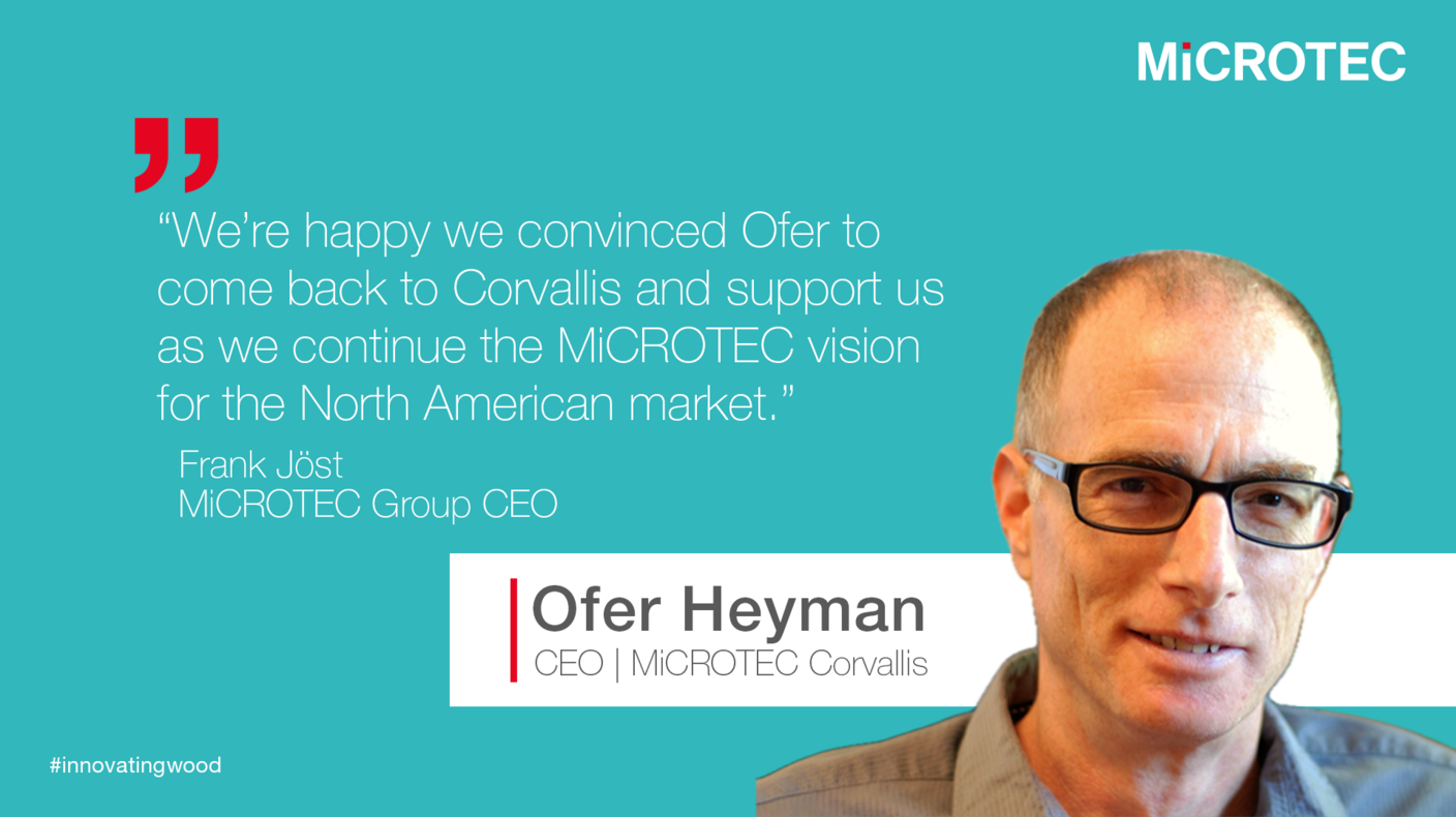 MiCROTEC Appoints Ofer Heyman as New Corvallis CEO, Bringing Extensive Industry Experience